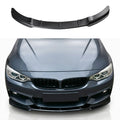 BMW 4 Series M Sport Front Splitter — F32 F33 F36 (2013–2019) Gloss Black