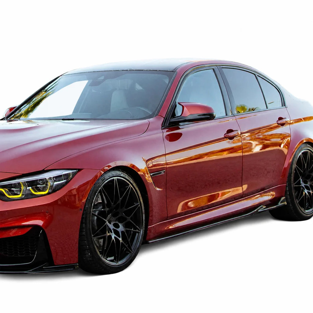 BMW M3 F80 Side Skirts (2pcs) — 2014–2018 Gloss Black