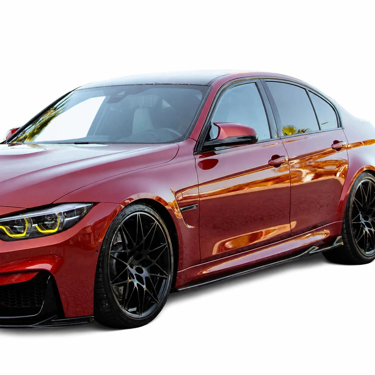 BMW M3 F80 Side Skirts (2pcs) — 2014–2018 Gloss Black