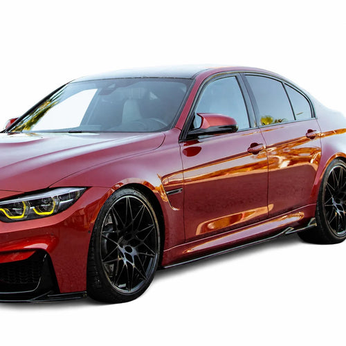 BMW M3 F80 Side Skirts (2pcs) — 2014–2018 Gloss Black