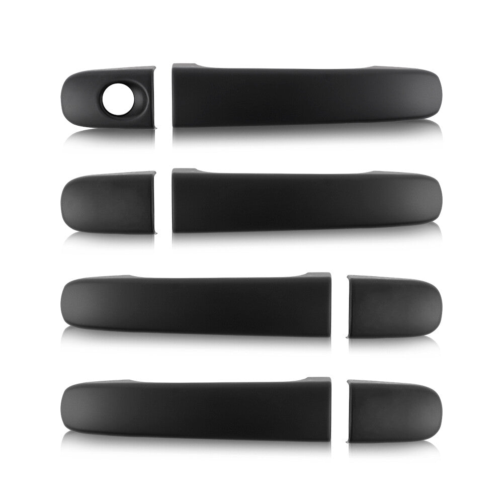 Ford Ranger Door Handle Covers (4pcs) — T6 T7 T8 2012–2022 Matte Black