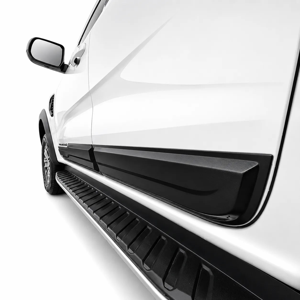Ford Ranger T9 Body Cladding (4pcs) — 2022+ Gloss Black