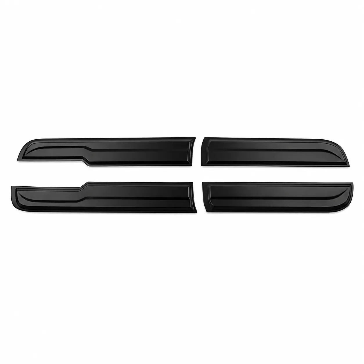 Ford Ranger T9 Body Cladding (4pcs) — 2022+ Gloss Black