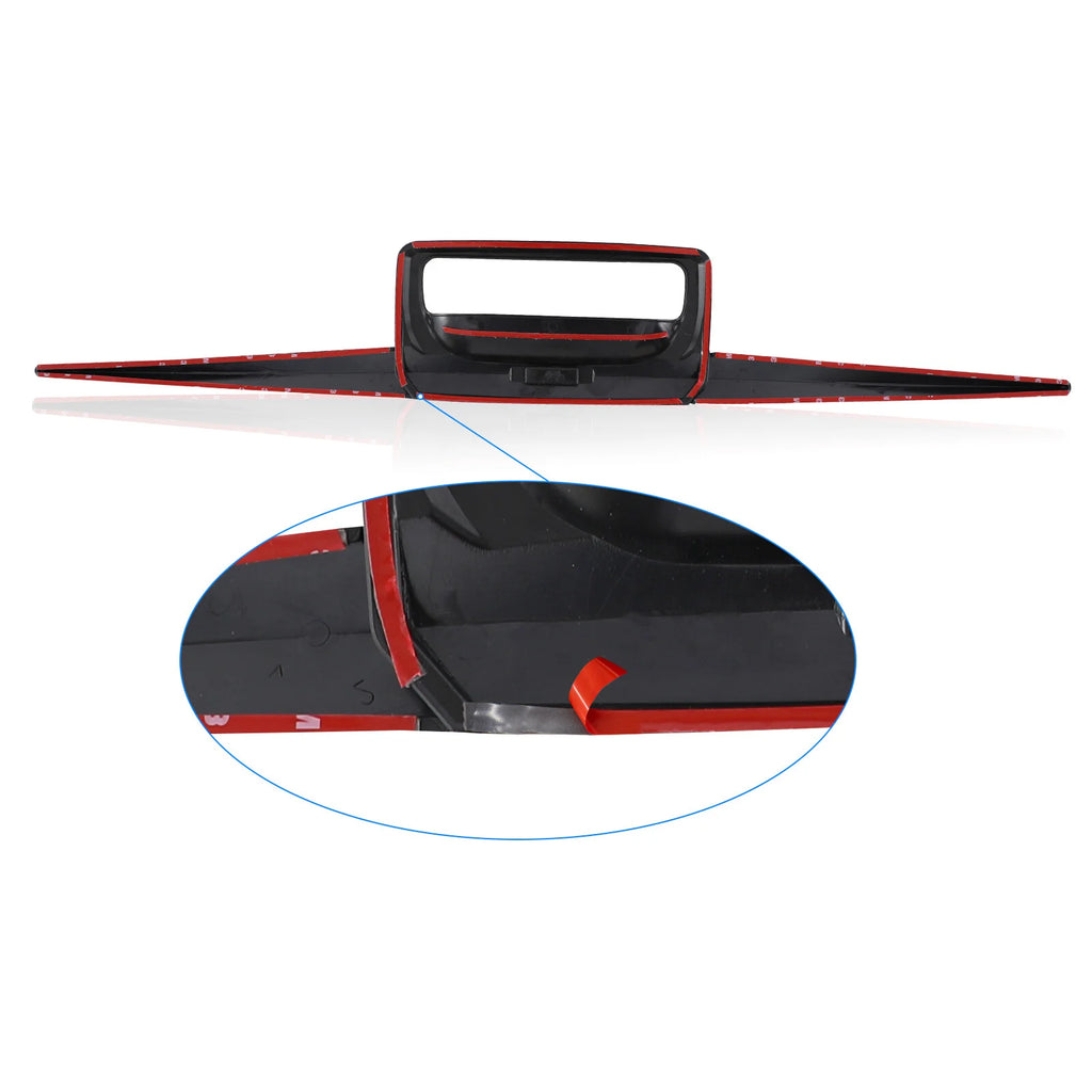 Ford Ranger Tailgate Handle Cover Kit — T6 T7 T8 2012–2022 Matte Black