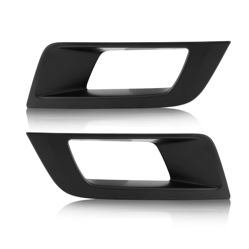 Ford Ranger Wildtrak Fog Light Covers (Pair) — T7 2015–2018 Matte Black