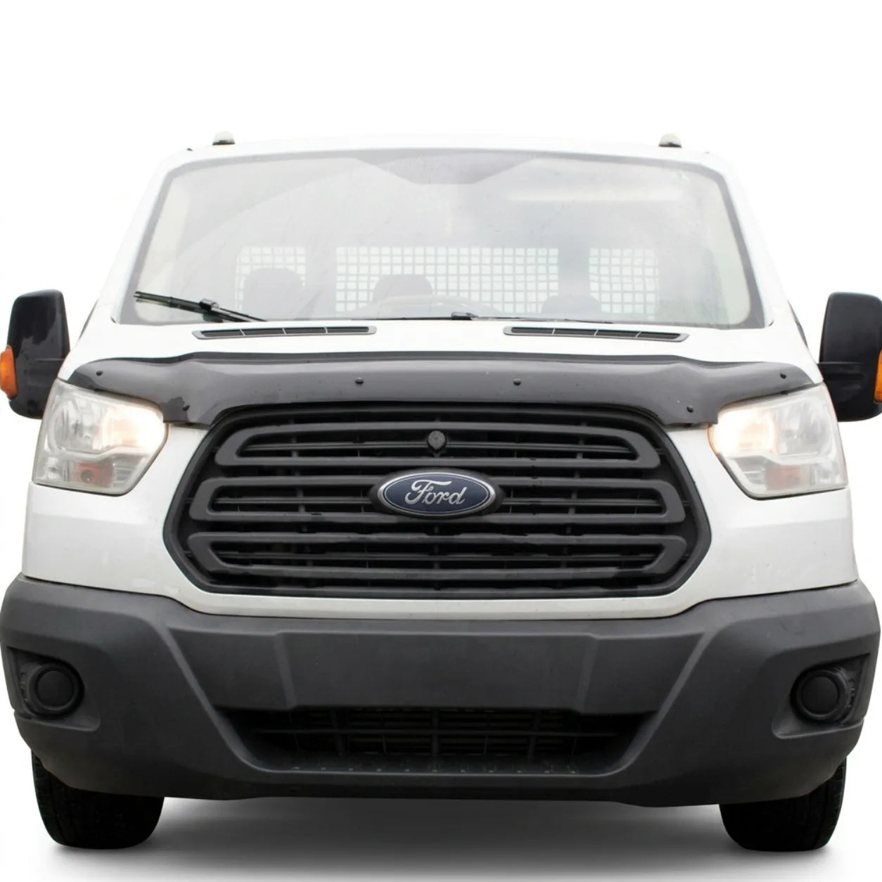 Ford Transit Bonnet Protector — MK8 2014–2018 Gloss Black