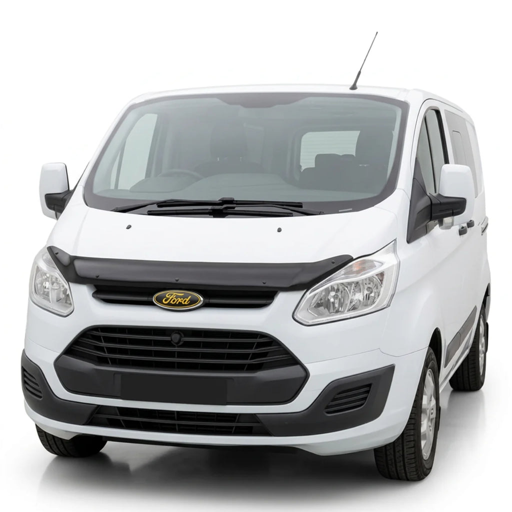 Ford Transit Custom Bonnet Protector — MK1 2012–2018 Gloss Black