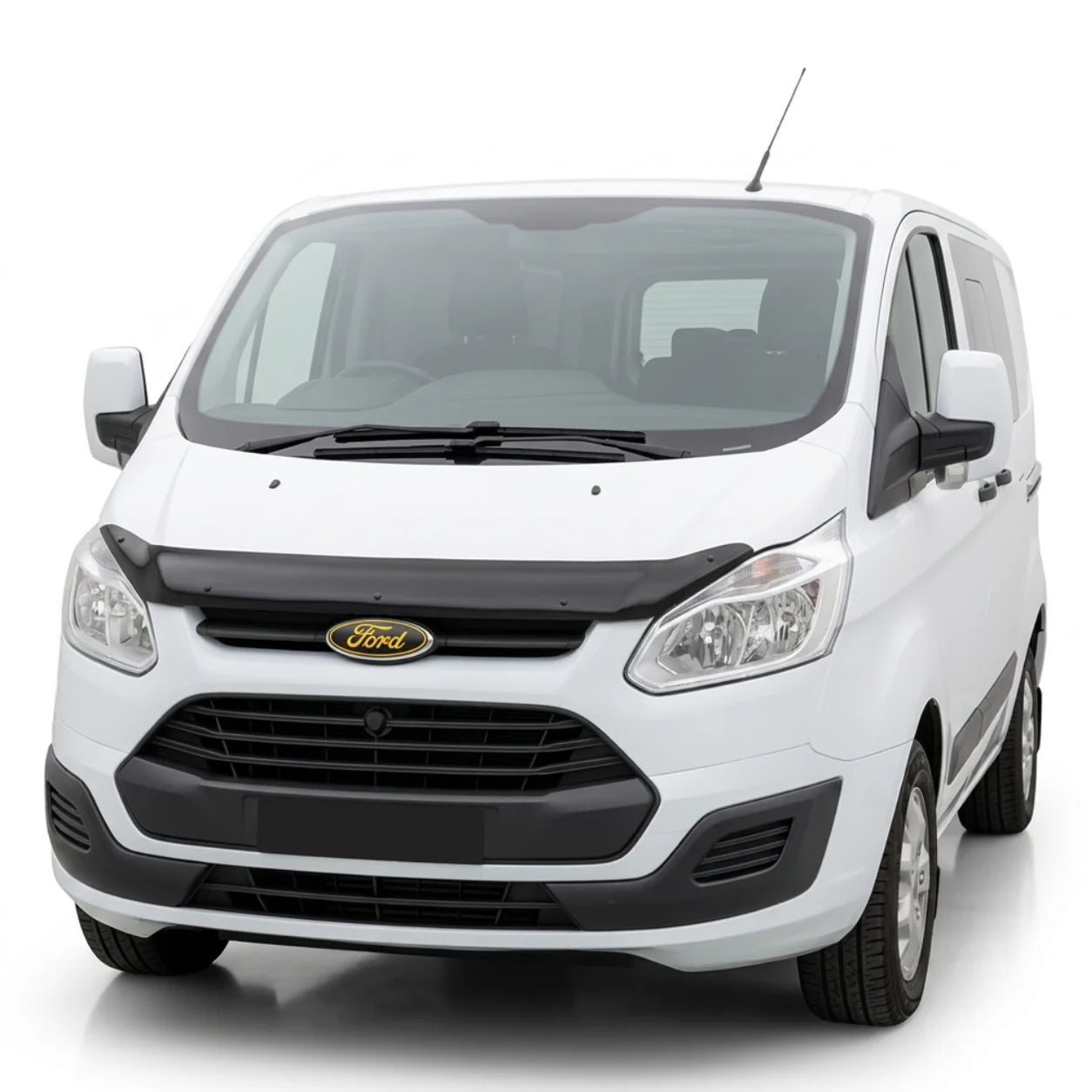 Ford Transit Custom Bonnet Protector — MK1 2012–2018 Gloss Black