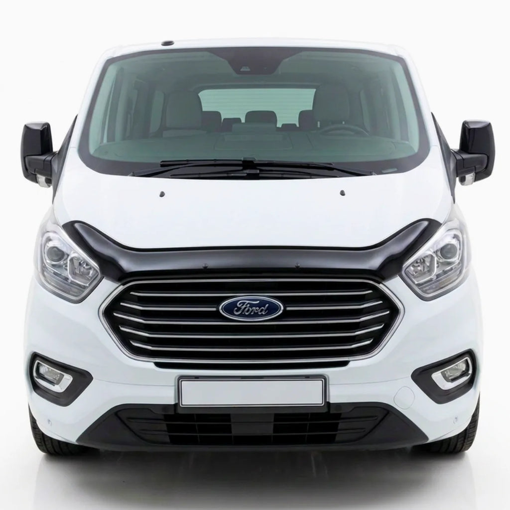 Ford Transit Custom Facelift Bonnet Protector — 2018–2023 Gloss Black