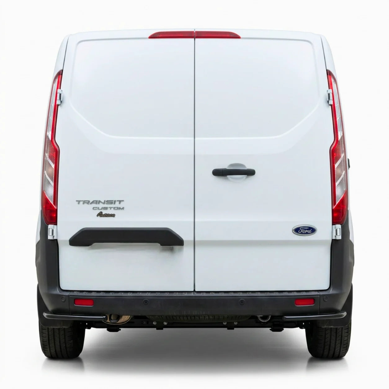 Ford Transit Custom Rear Side Splitters (2pcs) — Mk1 2012–2022 Gloss Black