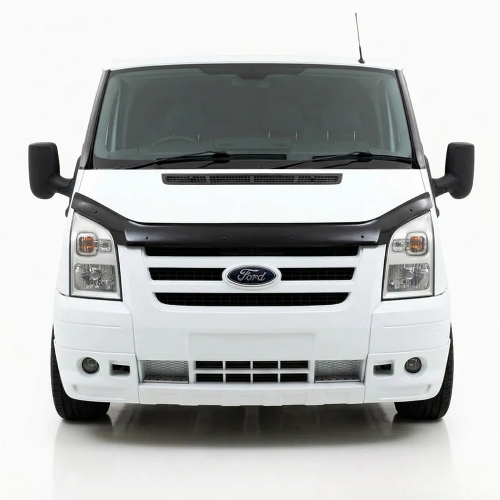 Ford Transit Bonnet Protector — MK7 2007–2013 Gloss Black