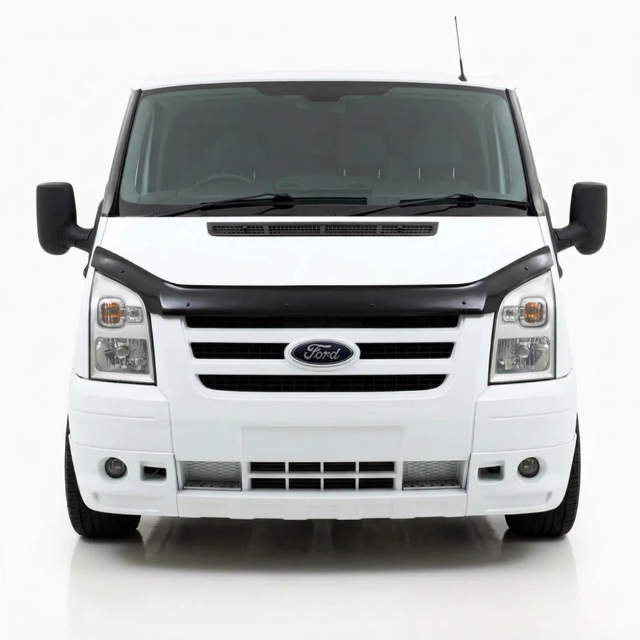 Ford Transit Bonnet Protector — MK7 2007–2013 Gloss Black