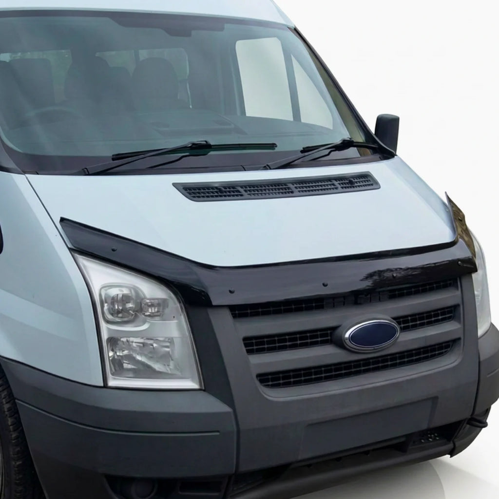 Ford Transit Bonnet Protector — MK7 2007–2013 Gloss Black