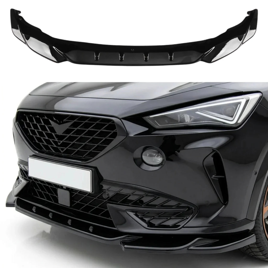 Front Splitter for CUPRA Formentor (2020–2024) — Gloss Black