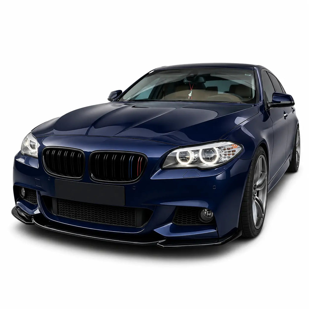 Front Splitter for BMW 5 Series F10 M Sport (2010–2017) — Gloss Black