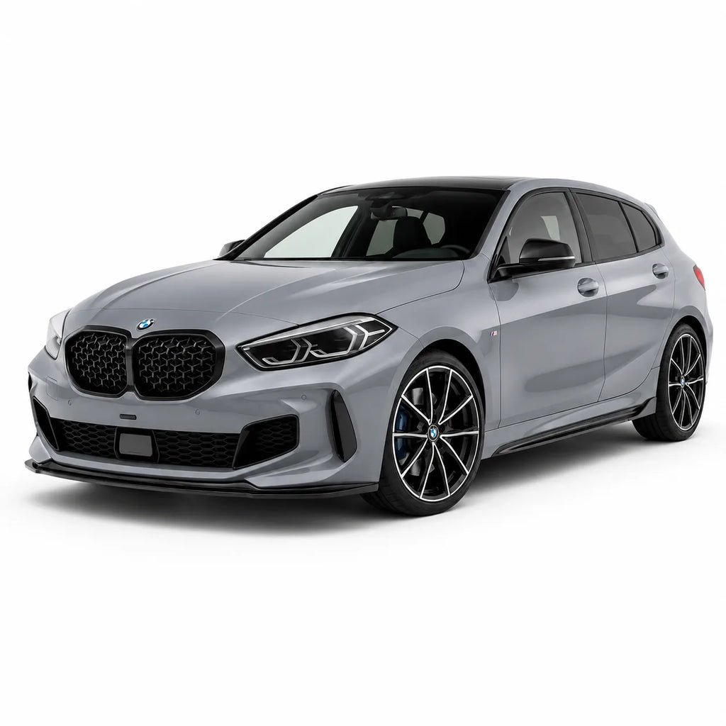 Front Splitter for BMW 1 Series F40 M-Pack / M135i (2019+) — Gloss Black