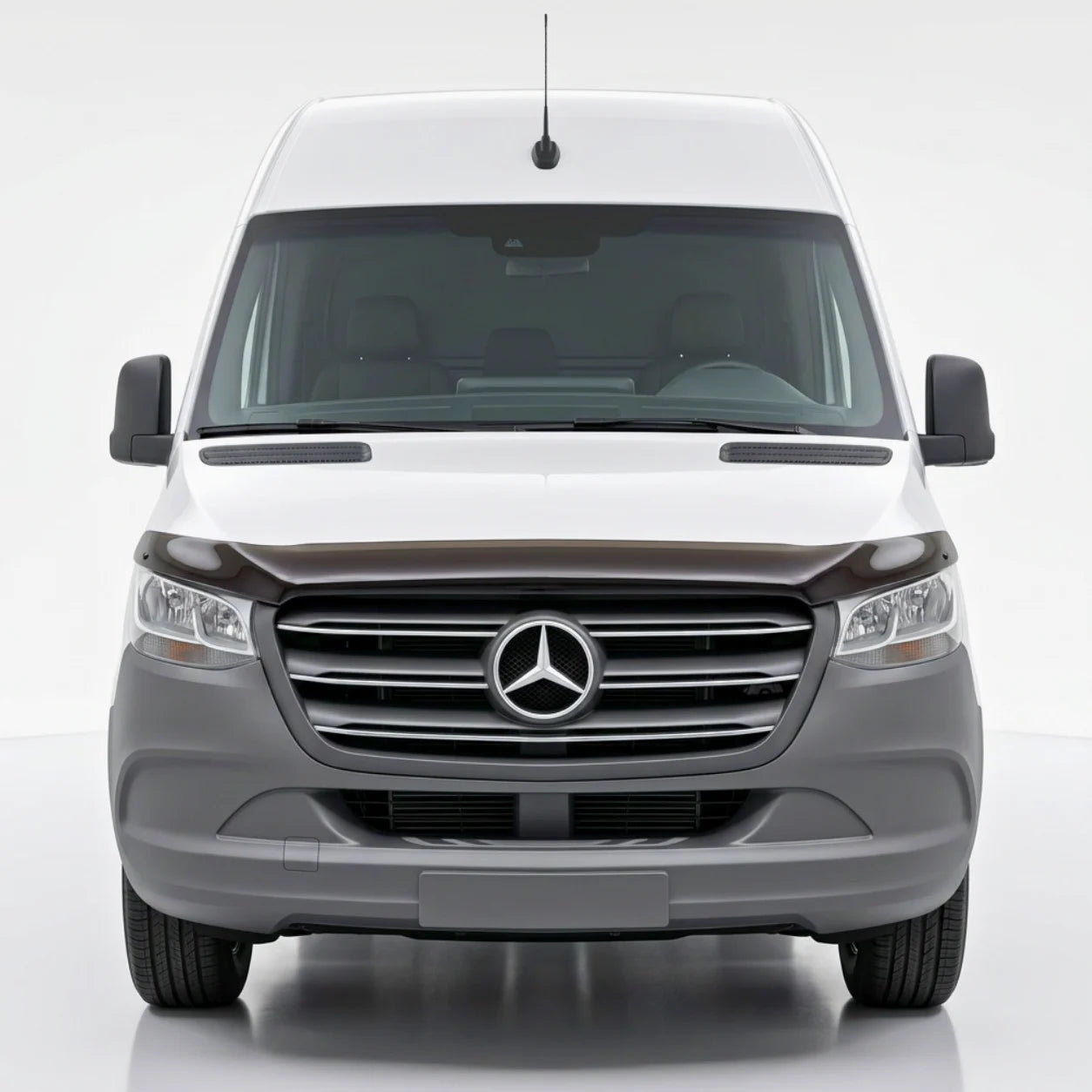 Mercedes Sprinter Bonnet Protector — 2018 Onwards Gloss Black