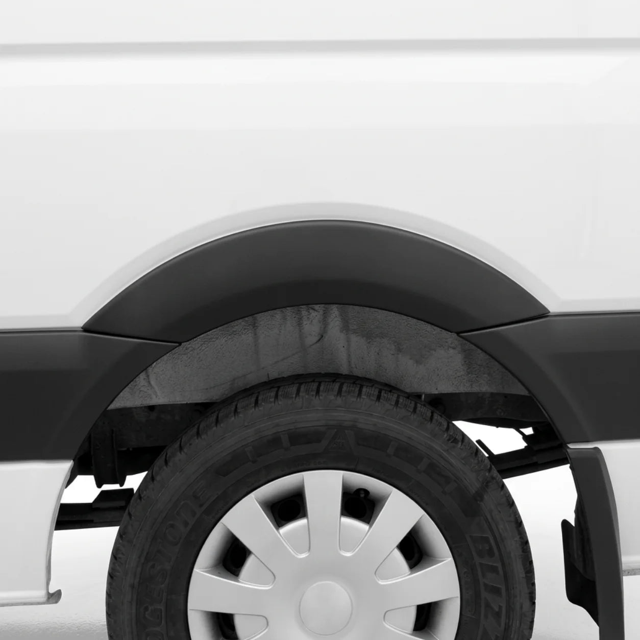 Mercedes Sprinter Wheel Arch Trims (4pcs) — W906 2006–2013 Matte Black