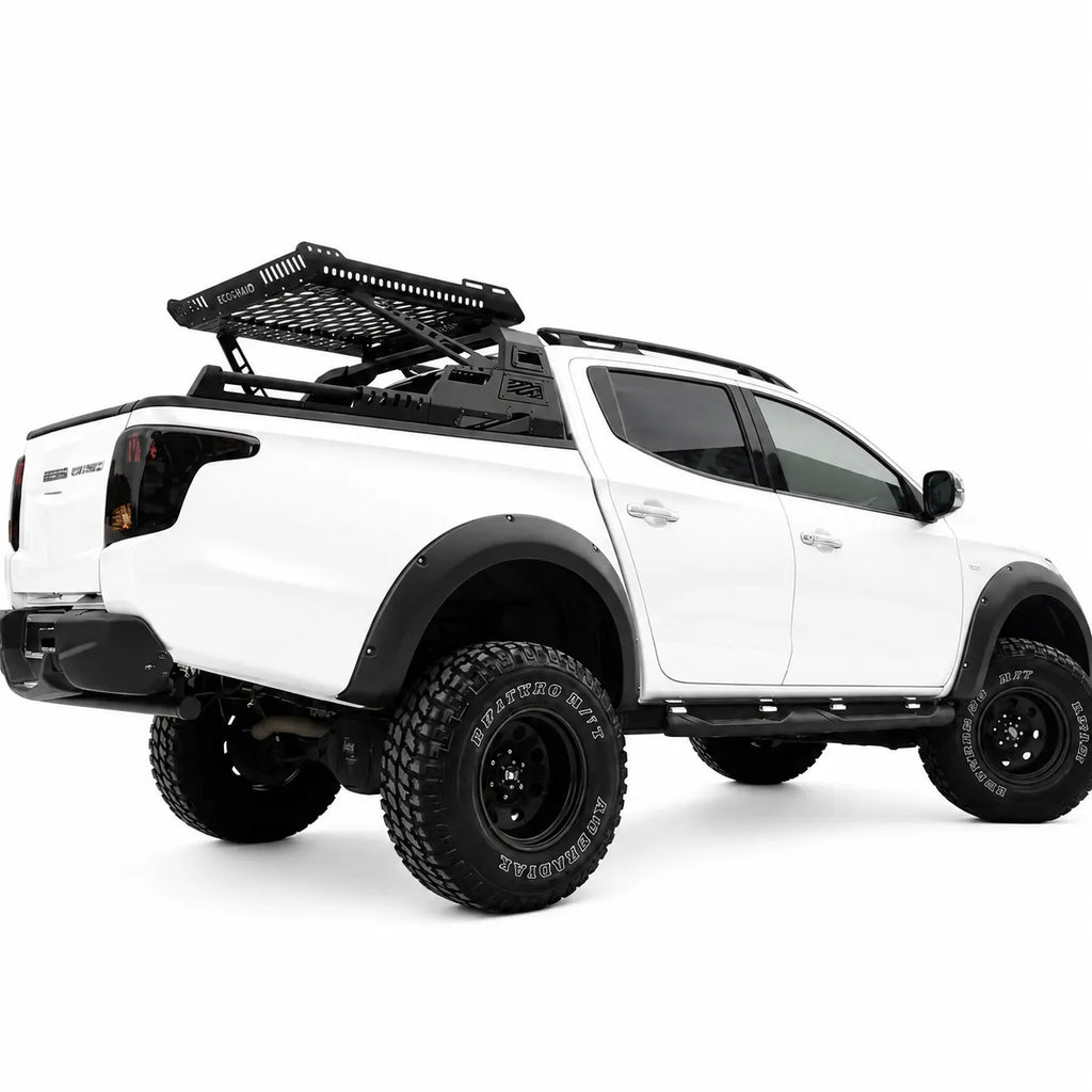 Mitsubishi L200 & Fiat Fullback Fender Flares (4pcs) — 2015–2019 Matte Black