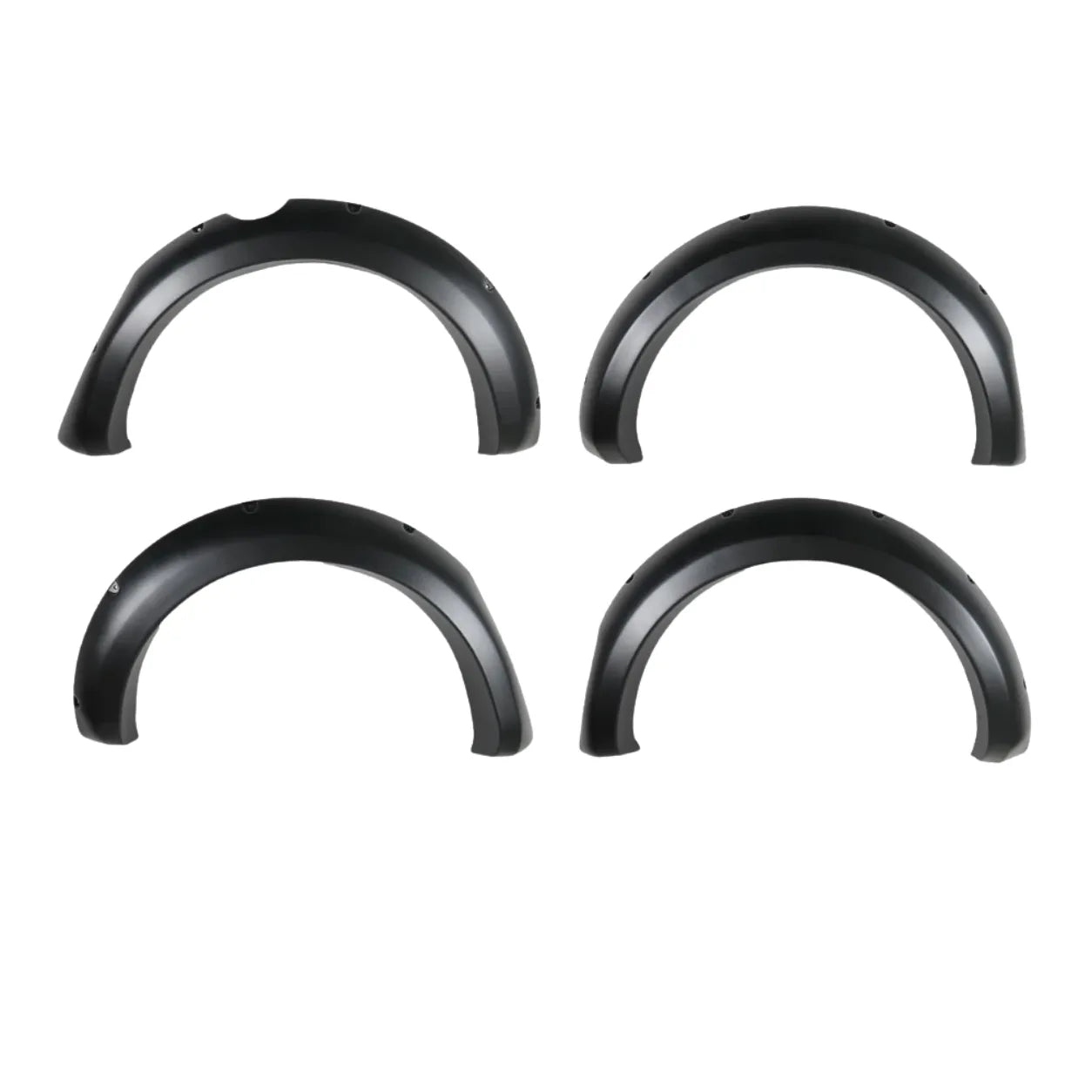Mitsubishi L200 & Fiat Fullback Fender Flares (4pcs) — 2015–2019 Matte Black
