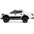 Mitsubishi L200 & Fiat Fullback Body Cladding (4pcs) — 2015+ Matte Black