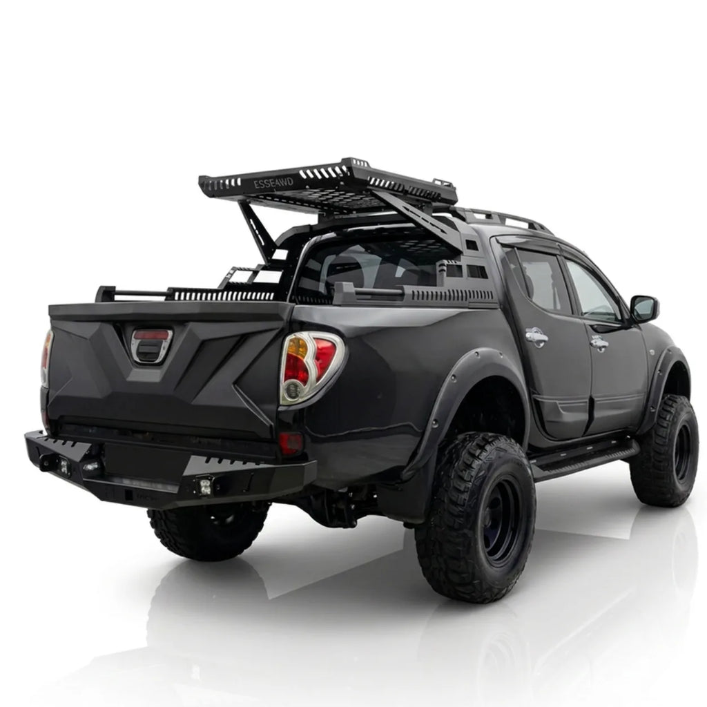 Mitsubishi L200 Triton Tailgate Cover — Series 4 (2010–2014) Matte Black