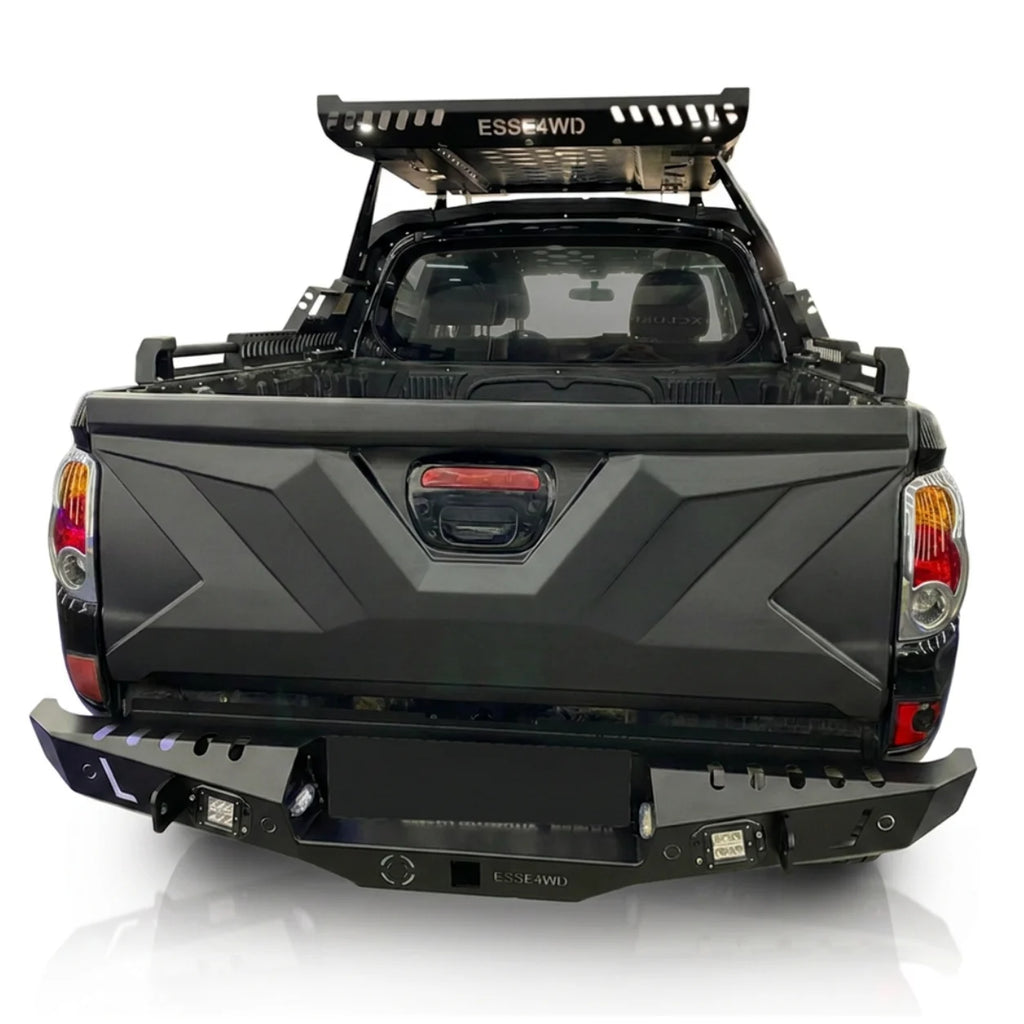 Mitsubishi L200 Triton Tailgate Cover — Series 4 (2010–2014) Matte Black