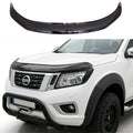 Nissan Navara NP300 Bonnet Protector — 2014–2021 Gloss Black