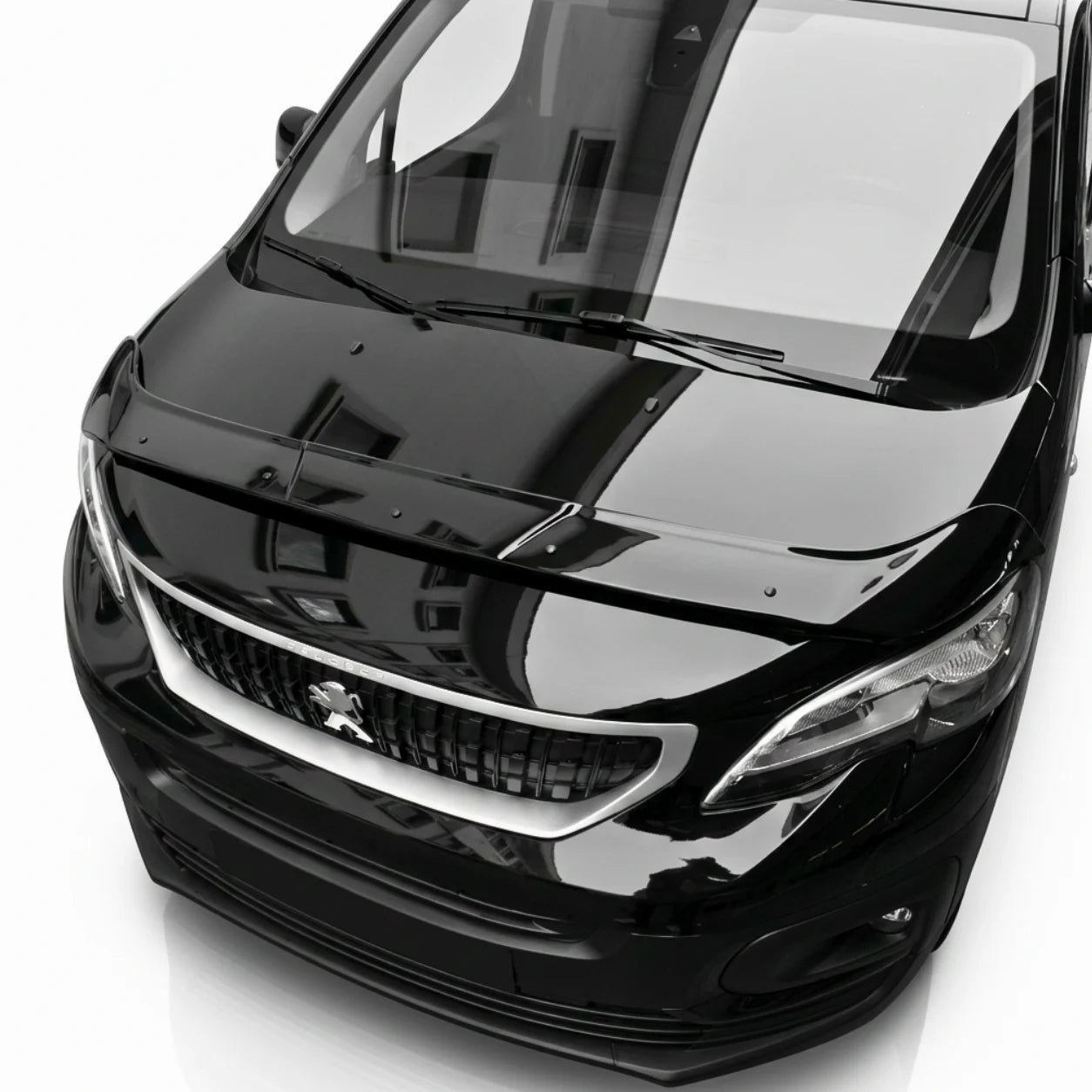 Peugeot Expert Bonnet Protector — 2019 Onwards Gloss Black