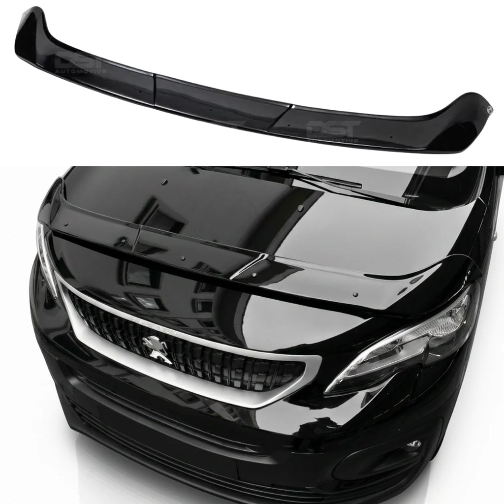 Peugeot Expert Bonnet Protector — 2019 Onwards Gloss Black