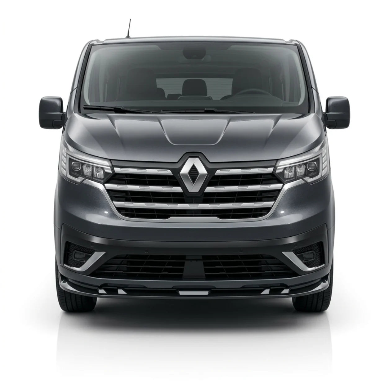 Renault Trafic Front Splitter — 2023+ Gloss Black