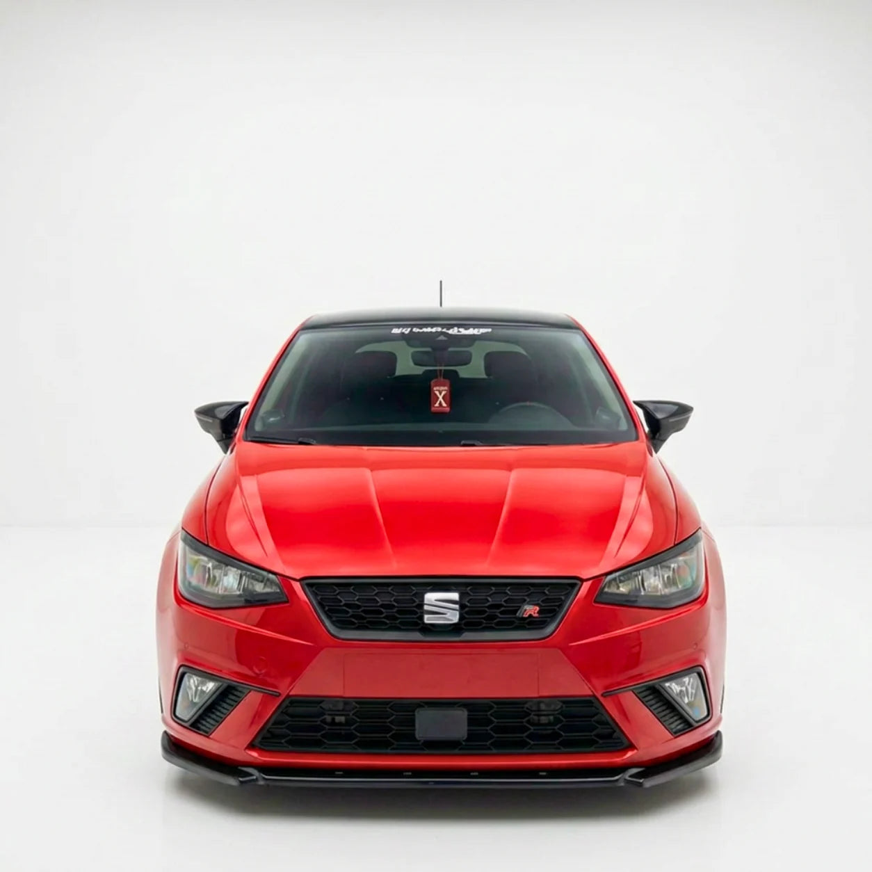 Seat Ibiza MK5 Front Splitter — 2017–2021 Gloss Black