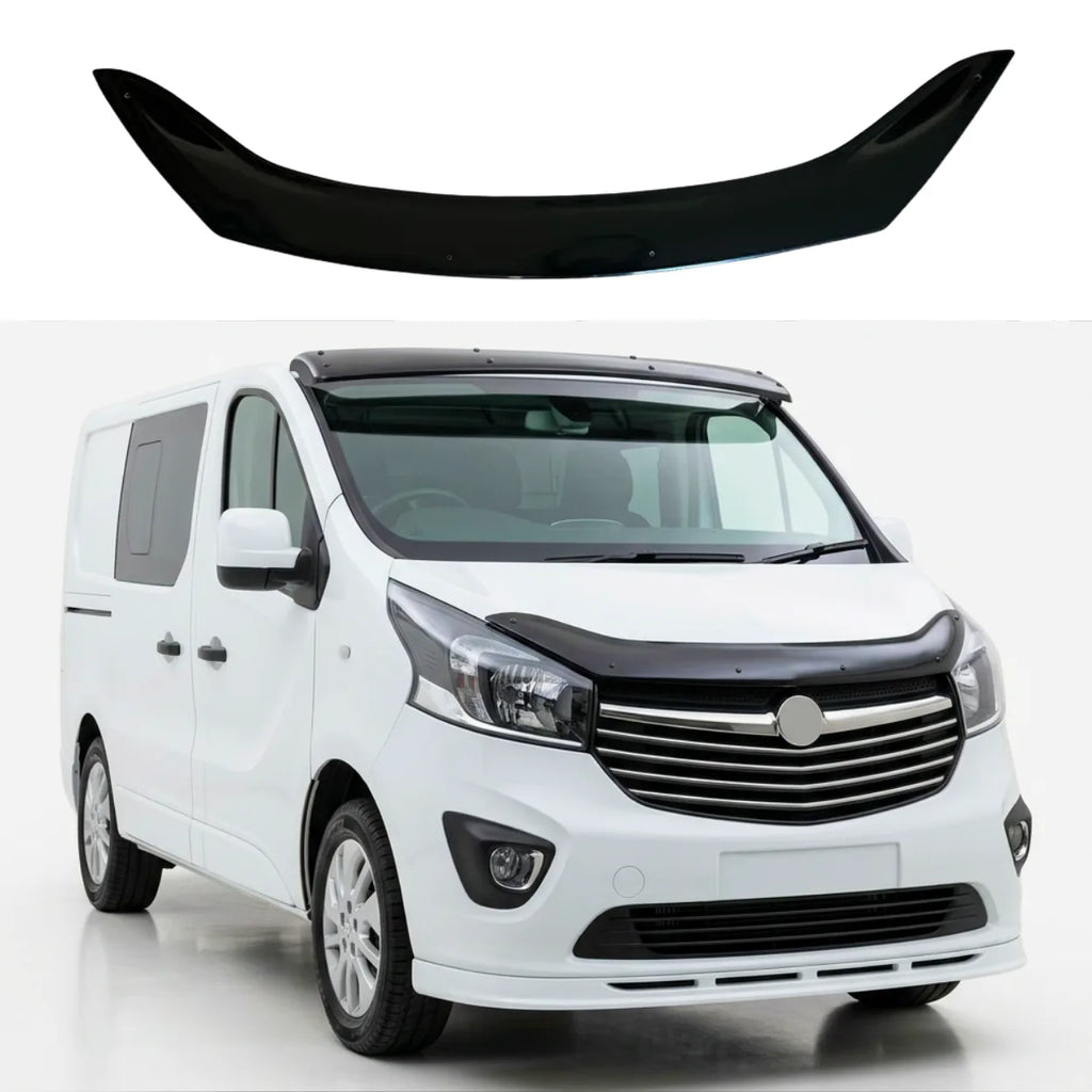 Vauxhall Vivaro Bonnet Protector — 2014–2018 Gloss Black