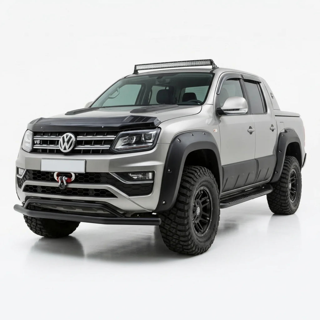VW Amarok V6 Fender Flares (4pcs) — MK1 Facelift 2016–2021 Matte Black