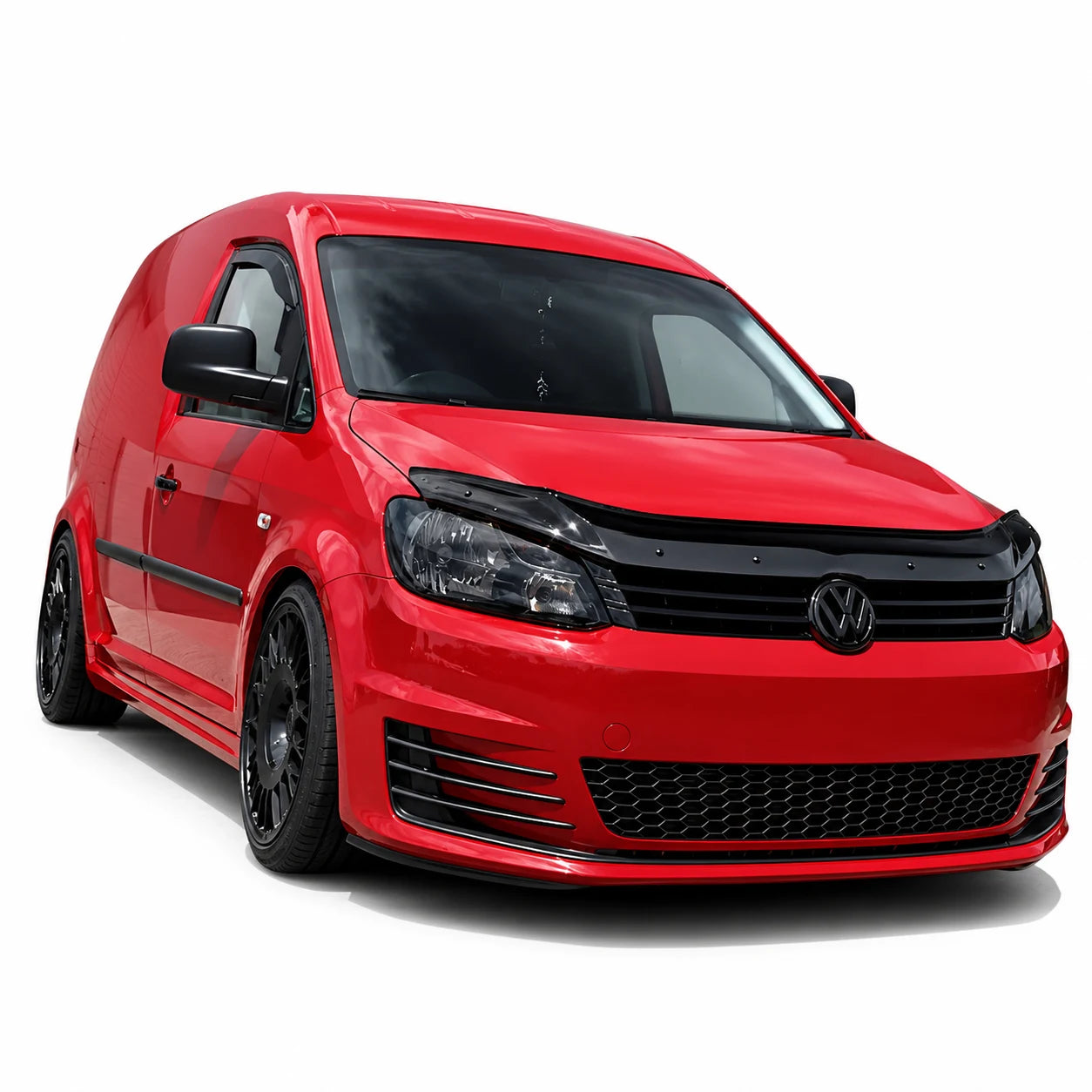 VW Caddy Facelift Bonnet Protector — Mk3 2010–2015 Gloss Black