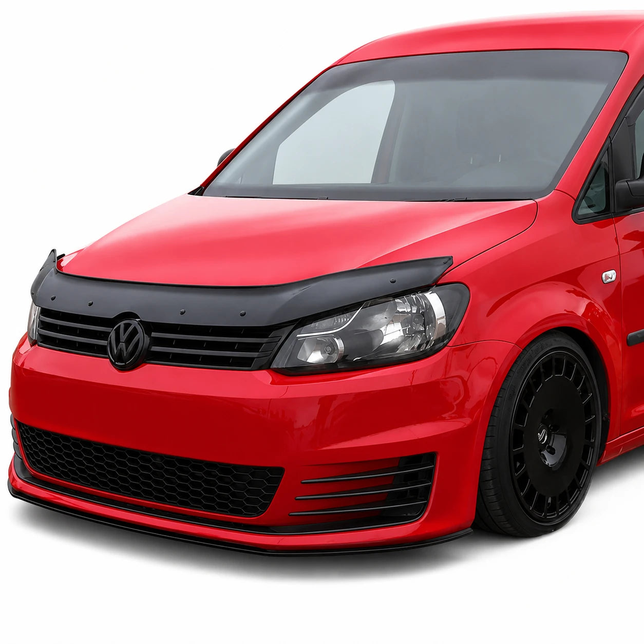 VW Caddy Facelift Bonnet Protector — Mk3 2010–2015 Gloss Black