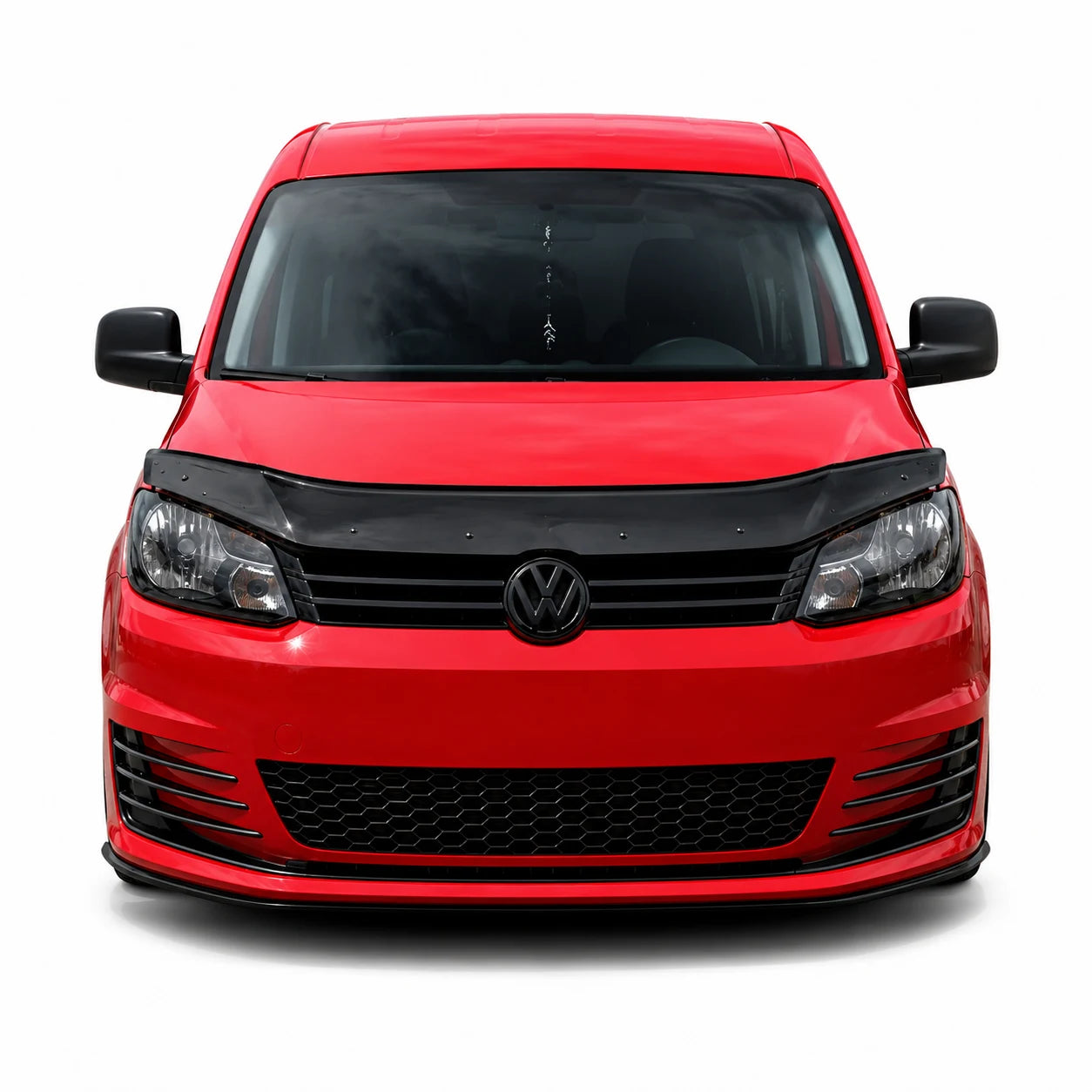 VW Caddy Facelift Bonnet Protector — Mk3 2010–2015 Gloss Black
