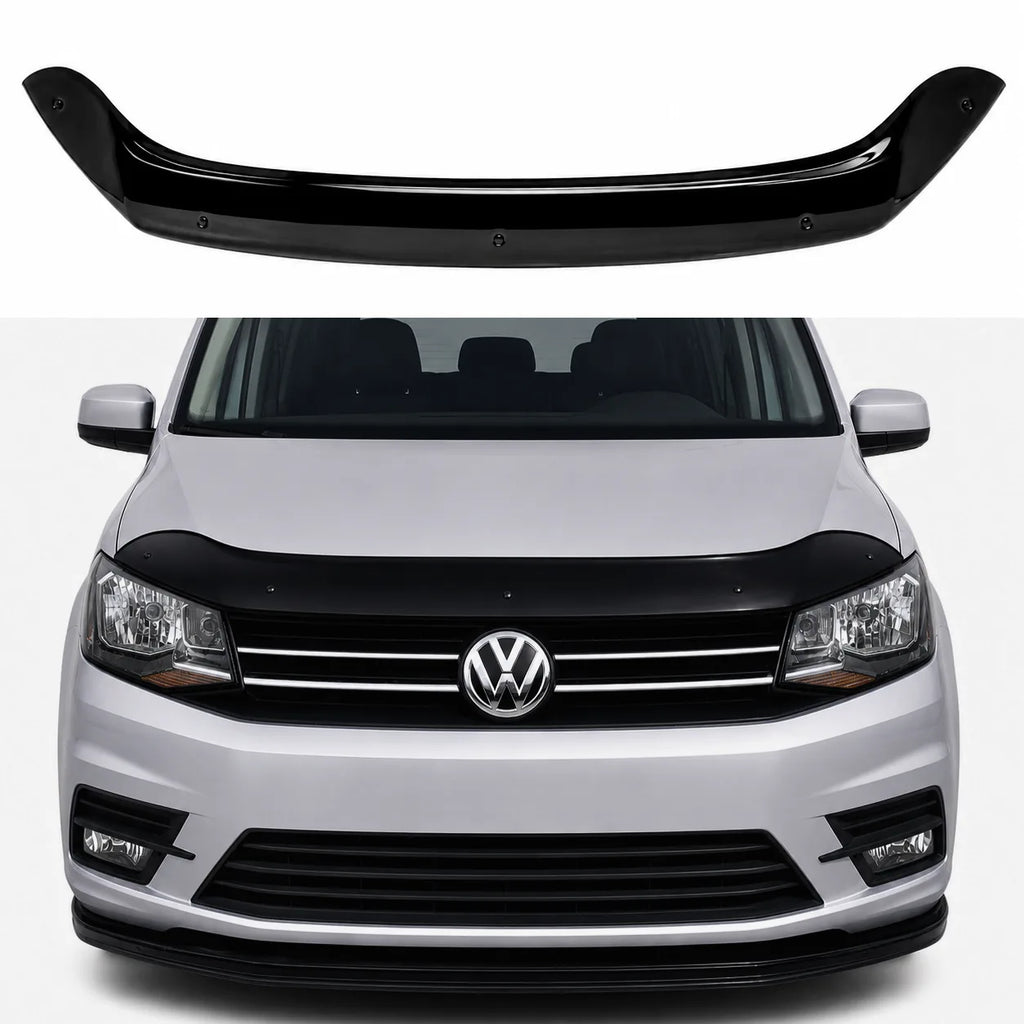 VW Caddy Bonnet Protector — Mk4 2015–2020 Gloss Black