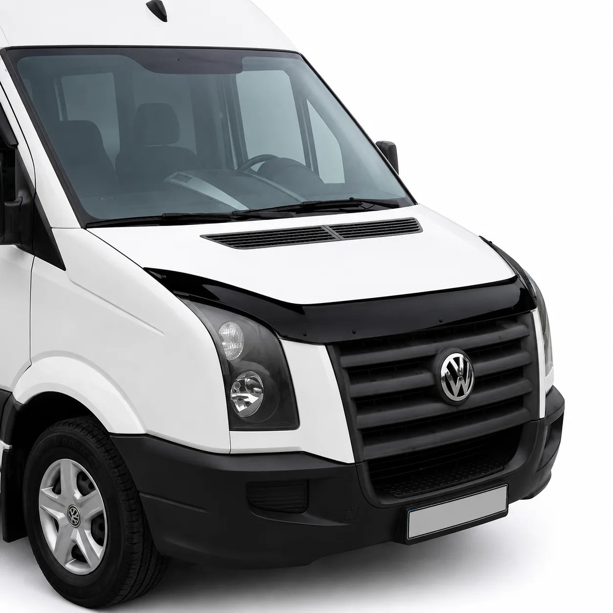 VW Crafter Bonnet Protector — 2006–2016 Gloss Black