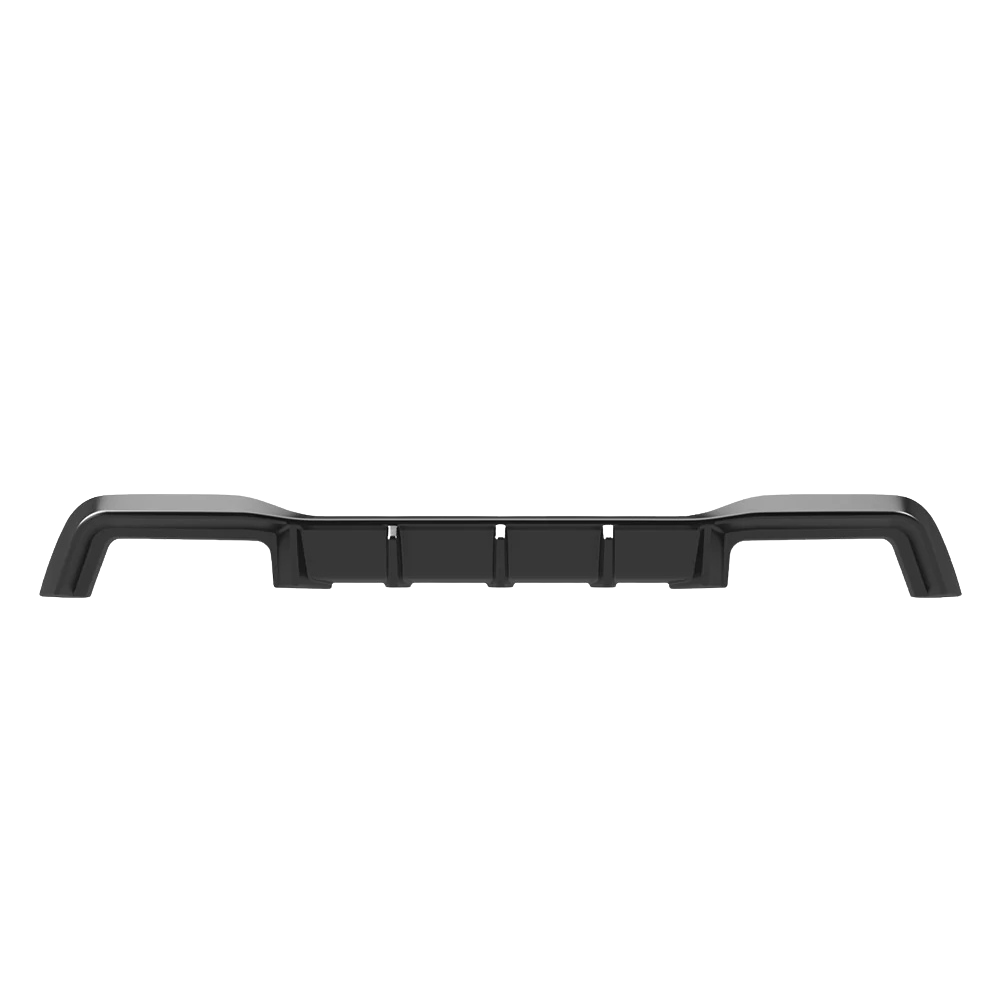 VW Golf MK8 R Rear Valance — Gloss Black (2020+)
