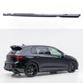 VW Golf R Side Skirts (2pcs) — Mk8 2020–2024 Gloss Black