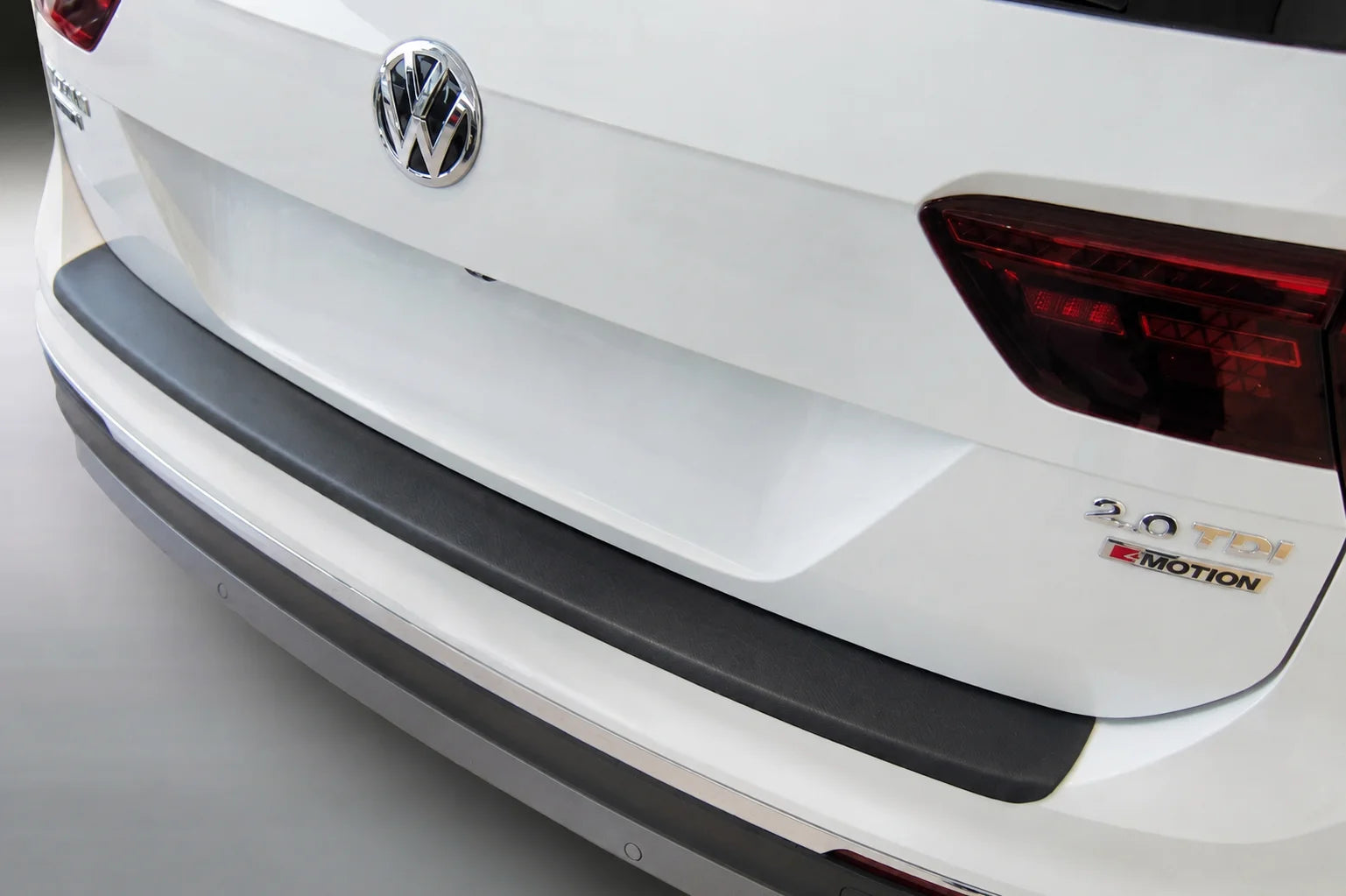 VW Tiguan MK2 Rear Bumper Protector — 2016–2020 Matte Black