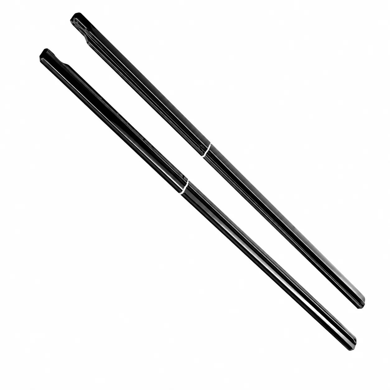 VW Transporter T6.1 Side Skirts (4pcs) — SWB 2019+ Gloss Black